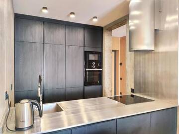 Фото номера Апартаменты с 1 спальней Апартаменты 173 Black and White cozy apartment г. Киев 41