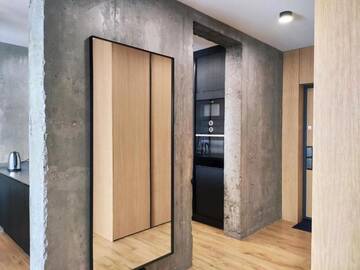 Фото номера Апартаменты с 1 спальней Апартаменты 173 Black and White cozy apartment г. Киев 42