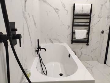 Фото номера Апартаменты с 1 спальней Апартаменты 173 Black and White cozy apartment г. Киев 13