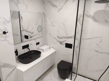 Фото номера Апартаменты с 1 спальней Апартаменты 173 Black and White cozy apartment г. Киев 14