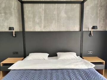 Фото номера Апартаменты с 1 спальней Апартаменты 173 Black and White cozy apartment г. Киев 27