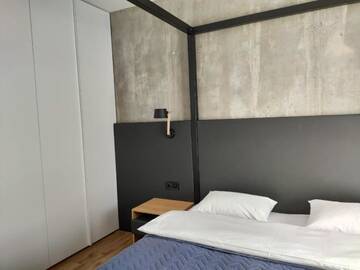 Фото номера Апартаменты с 1 спальней Апартаменты 173 Black and White cozy apartment г. Киев 30