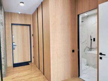 Фото номера Апартаменты с 1 спальней Апартаменты 173 Black and White cozy apartment г. Киев 9