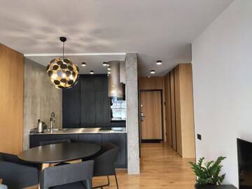 Фото номера Апартаменты с 1 спальней Апартаменты 173 Black and White cozy apartment г. Киев 31