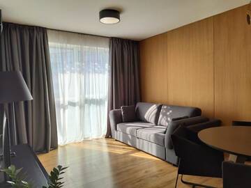 Фото номера Апартаменты с 1 спальней Апартаменты 173 Black and White cozy apartment г. Киев 33
