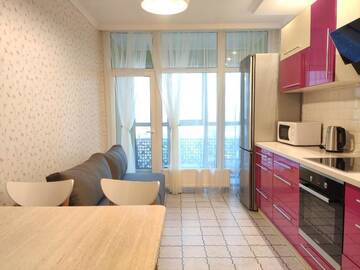 Фото номера Апартаменты с 1 спальней Апартаменты 1890 Cozy apartment with panorama city view г. Киев 19