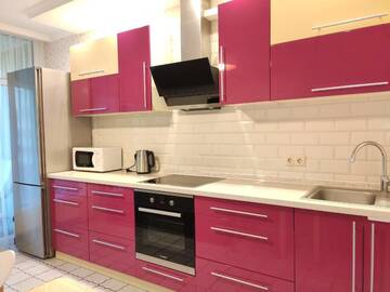 Фото номера Апартаменты с 1 спальней Апартаменты 1890 Cozy apartment with panorama city view г. Киев 14