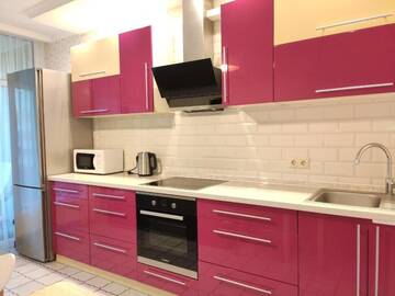 Фото номера Апартаменты с 1 спальней Апартаменты 1890 Cozy apartment with panorama city view г. Киев 20
