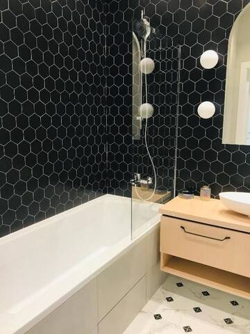 Фото номера Апартаменты с 1 спальней Апартаменты *Luxury apartment in the city center* г. Киев 34