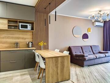 Фото номера Апартаменты с 1 спальней Апартаменты 59 Cozy apartment nearby with Central Railway Station г. Киев 41