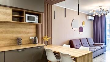 Фото номера Апартаменты с 1 спальней Апартаменты 59 Cozy apartment nearby with Central Railway Station г. Киев 43