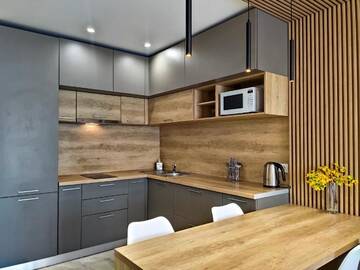 Фото номера Апартаменты с 1 спальней Апартаменты 59 Cozy apartment nearby with Central Railway Station г. Киев 51
