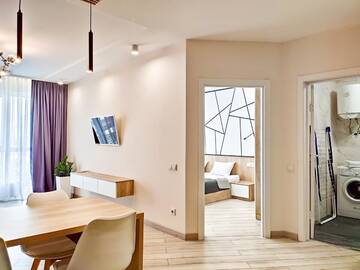 Фото номера Апартаменты с 1 спальней Апартаменты 59 Cozy apartment nearby with Central Railway Station г. Киев 16