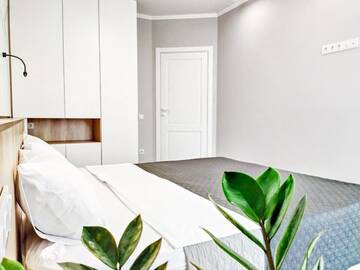 Фото номера Апартаменты с 1 спальней Апартаменты 59 Cozy apartment nearby with Central Railway Station г. Киев 19