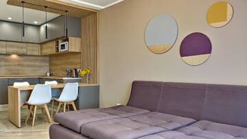 Фото номера Апартаменты с 1 спальней Апартаменты 59 Cozy apartment nearby with Central Railway Station г. Киев 14