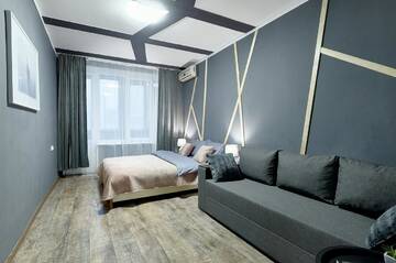Фото номера Апартаменты с 3 спальнями Апартаменты V 80-28 MODERN SUPER LOFT - THREE NEW 3BEDROOMS 100 m2 FOR BIG COMPANY, GOOD VIEW ON OLYMPIC STADIUM, Velyka Vasylkivska St, 80 г. Киев 11