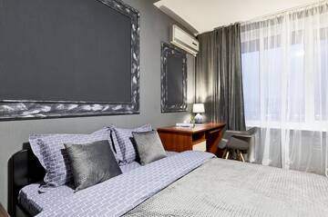 Фото номера Апартаменты с 3 спальнями Апартаменты V 80-28 MODERN SUPER LOFT - THREE NEW 3BEDROOMS 100 m2 FOR BIG COMPANY, GOOD VIEW ON OLYMPIC STADIUM, Velyka Vasylkivska St, 80 г. Киев 67