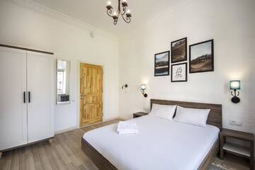 Фото номера Апартаменты с балконом Отель Scandinavian Apartments г. Киев 4