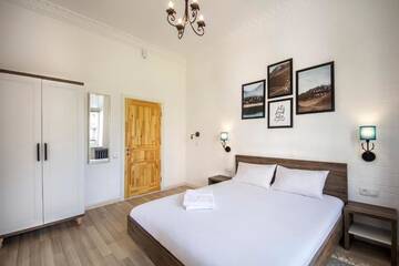 Фото номера Апартаменты с балконом Отель Scandinavian Apartments г. Киев 14