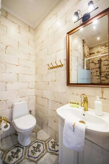 Фото номера Апартаменты с балконом Отель Scandinavian Apartments г. Киев 16