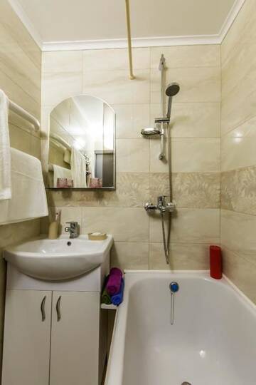 Фото номера Апартаменты с 1 спальней Апартаменты Warm, cozy flat near the metro. г. Киев 71