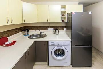 Фото номера Апартаменты с 1 спальней Апартаменты Warm, cozy flat near the metro. г. Киев 75