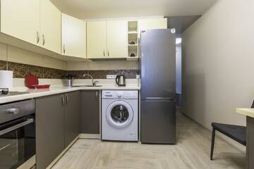 Фото номера Апартаменты с 1 спальней Апартаменты Warm, cozy flat near the metro. г. Киев 14