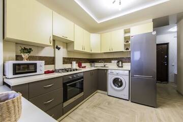 Фото номера Апартаменты с 1 спальней Апартаменты Warm, cozy flat near the metro. г. Киев 29