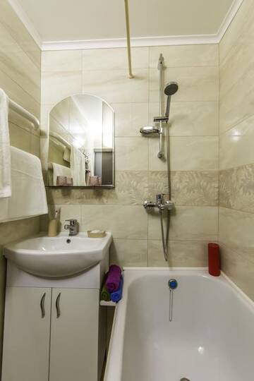 Фото номера Апартаменты с 1 спальней Апартаменты Warm, cozy flat near the metro. г. Киев 34