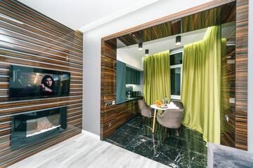 Фото номера Апартаменты Апарт-отели Luxury Apartments Arena Guliver г. Киев 8