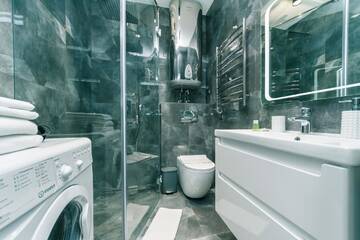 Фото номера Апартаменты с душем Апарт-отели Luxury Apartments Arena Guliver г. Киев 2