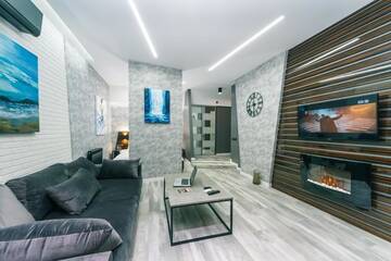 Фото номера Апартаменты Апарт-отели Luxury Apartments Arena Guliver г. Киев 11