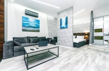 Фото номера Апартаменты Апарт-отели Luxury Apartments Arena Guliver г. Киев 12