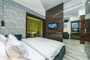 Фото номера Апартаменты Делюкс Апарт-отели Luxury Apartments Arena Guliver г. Киев 9
