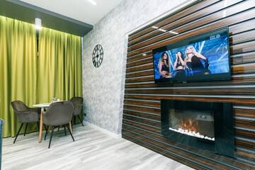 Фото номера Апартаменты с 1 спальней Апарт-отели Luxury Apartments Arena Guliver г. Киев 2
