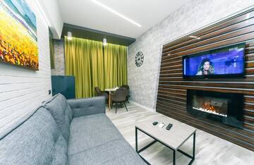 Фото номера Апартаменты с 1 спальней Апарт-отели Luxury Apartments Arena Guliver г. Киев 5