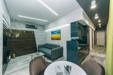 Фото номера Апартаменты с 1 спальней Апарт-отели Luxury Apartments Arena Guliver г. Киев 6