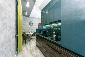 Фото номера Апартаменты с 1 спальней Апарт-отели Luxury Apartments Arena Guliver г. Киев 10