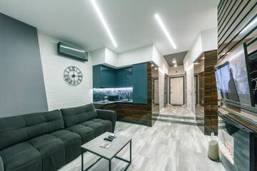Фото номера Апартаменты Делюкс Апарт-отели Luxury Apartments Arena Guliver г. Киев 6