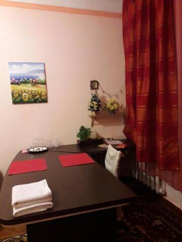 Фото номера Апартаменты с 1 спальней Апартаменты Red Room г. Киев 11