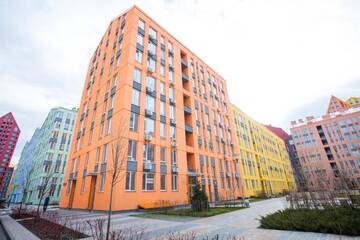 Фото номера Апартаменты с 1 спальней Апартаменты Comfort Town г. Киев 28