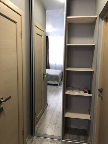 Фото номера Двухместный номер Делюкс с 1 кроватью Апартаменты East Residence Gray г. Киев 7