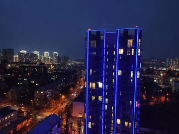 Фото номера Апартаменты с 1 спальней Апартаменты 267 Cozy apartment in Central Park residence complex г. Киев 19