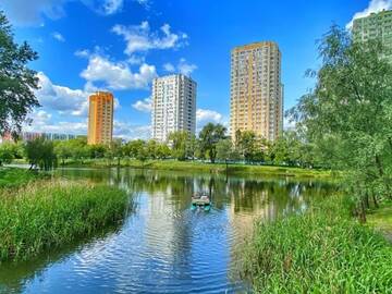 Фото номера Апартаменты с 1 спальней Апартаменты Cozy apartment on Park Lakes г. Киев 33