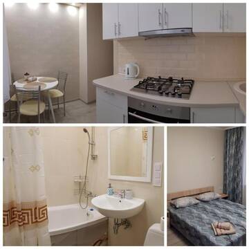 Фото номера Апартаменты с 1 спальней Апартаменты Apartment on Kudryashova 7 г. Киев 15