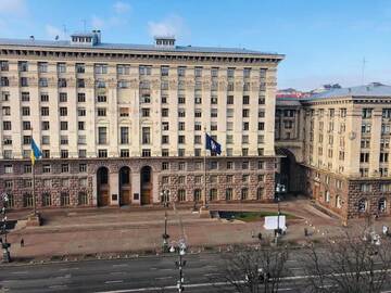 Фото номера Апартаменты с 2 спальнями Апартаменты Amazing view of Khreshchatyk! г. Киев 53