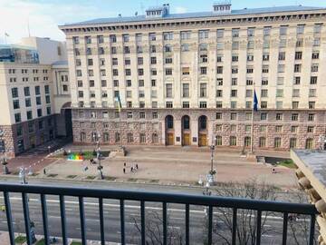 Фото номера Апартаменты с 2 спальнями Апартаменты Amazing view of Khreshchatyk! г. Киев 101