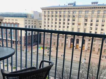 Фото номера Апартаменты с 2 спальнями Апартаменты Amazing view of Khreshchatyk! г. Киев 106
