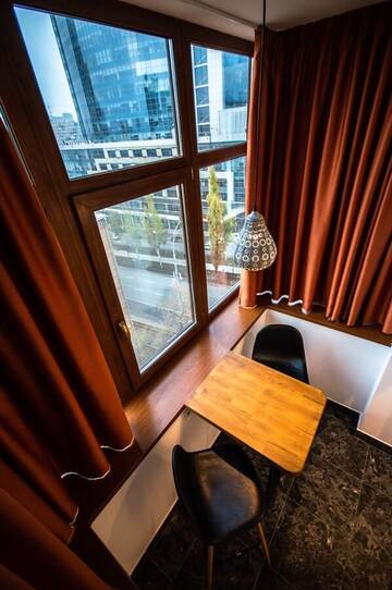 Фото номера Трехместный номер Отель Kyiv Panorama Apartments near Gulliver г. Киев 8