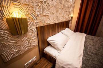 Фото номера Трехместный номер Отель Kyiv Panorama Apartments near Gulliver г. Киев 10